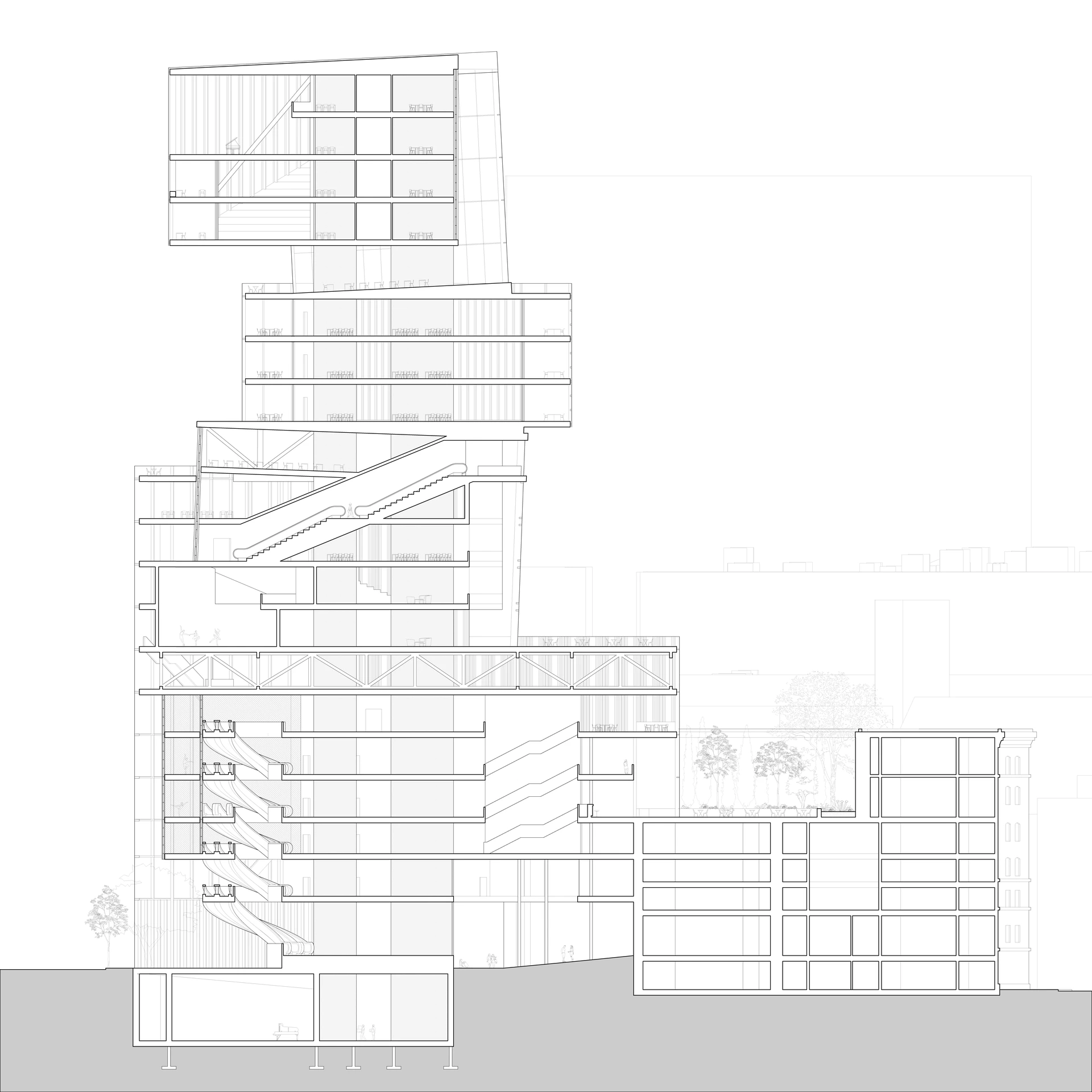 Section B–B′