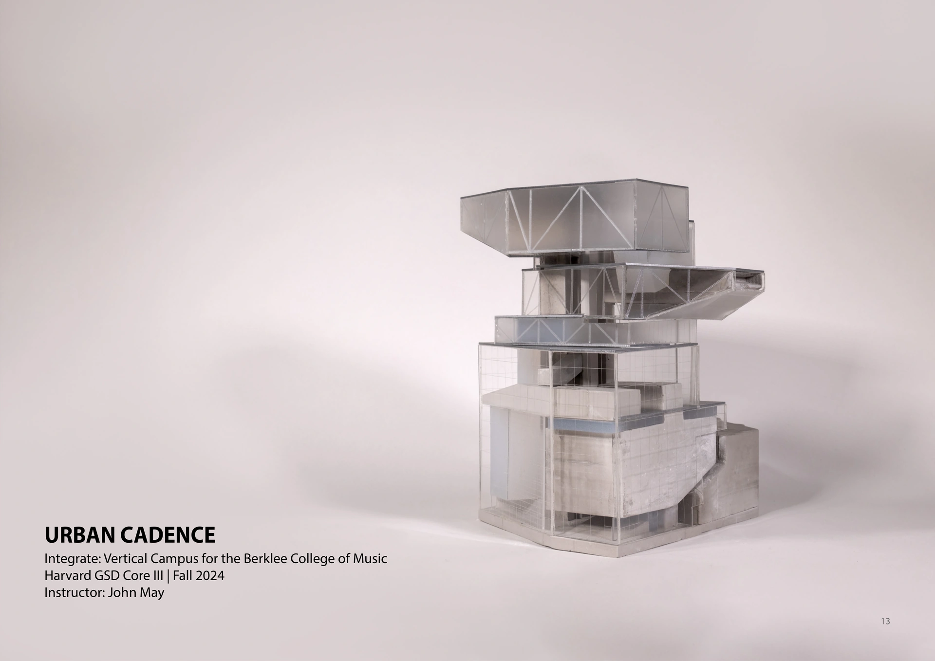 Urban Cadence · Portfolio page 13
