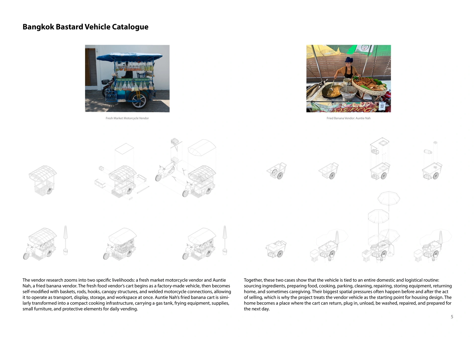 Bangkok on Wheels · Portfolio page 5